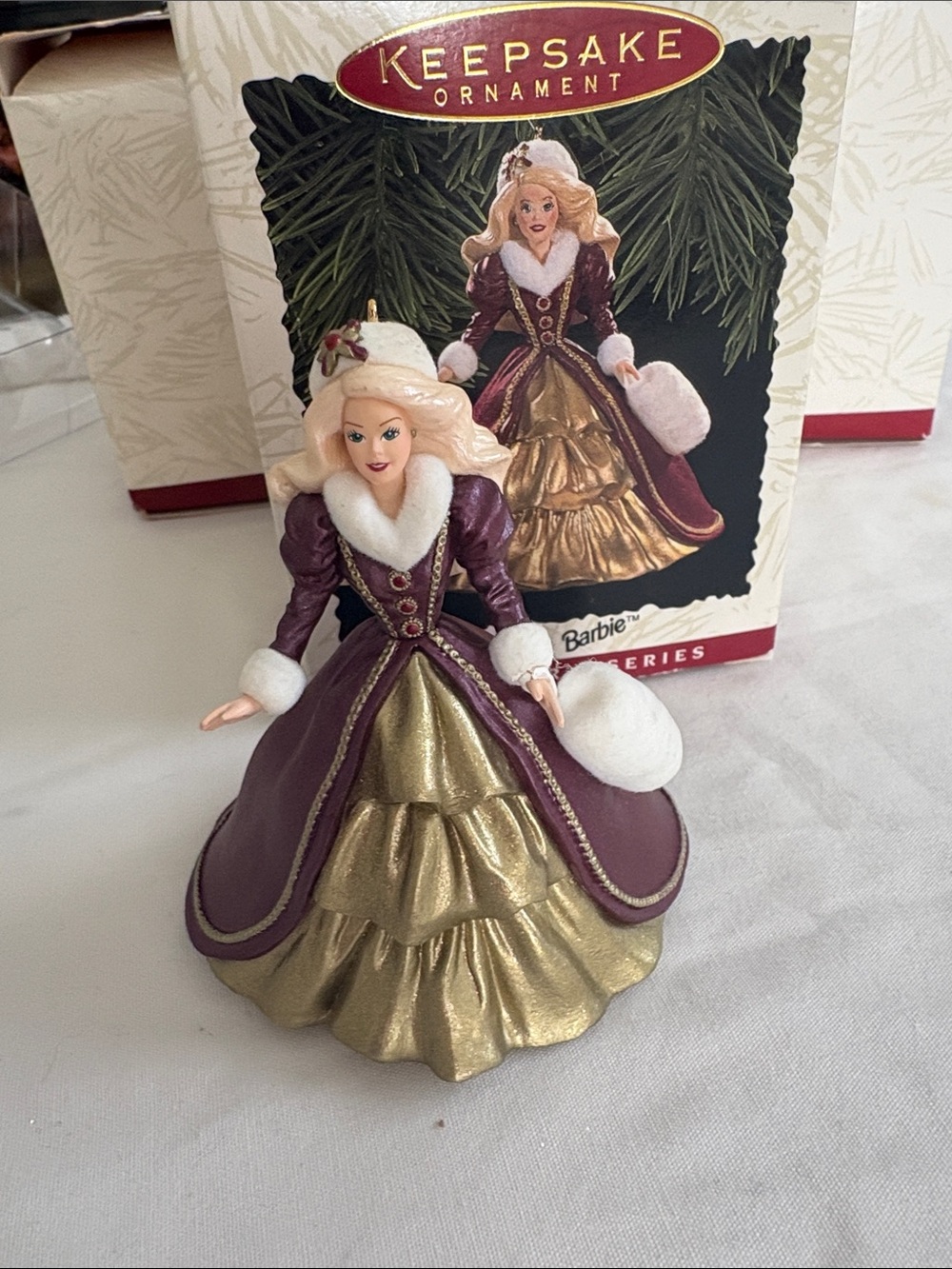Hallmark 1996 Barbie ornament NIB
